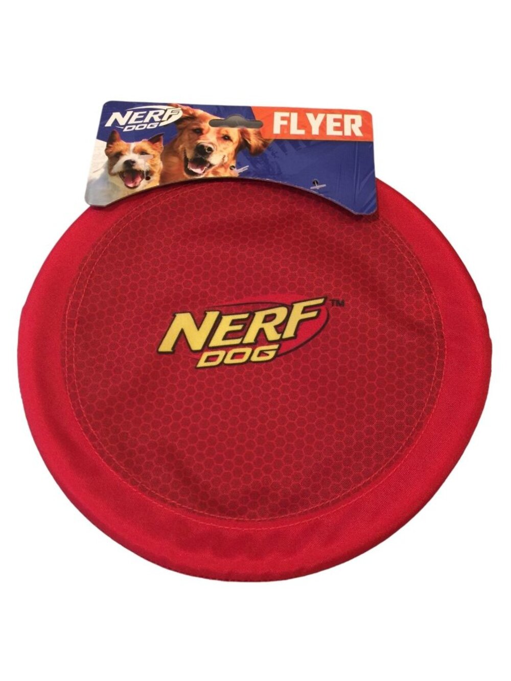 NERF DOG Red Flexible Flyer Nylon 8 3/4" Dog Toy